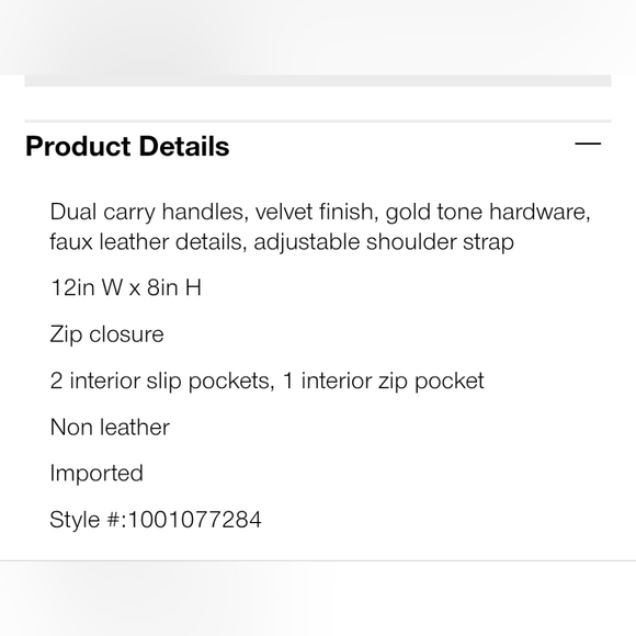 Juicy Couture Velour Heritage Cafe bowler bag - Picture 9 of 9